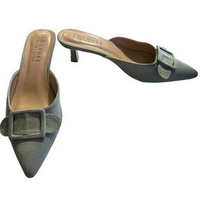 Journee Collection Vianna Sage Mules Size 9
